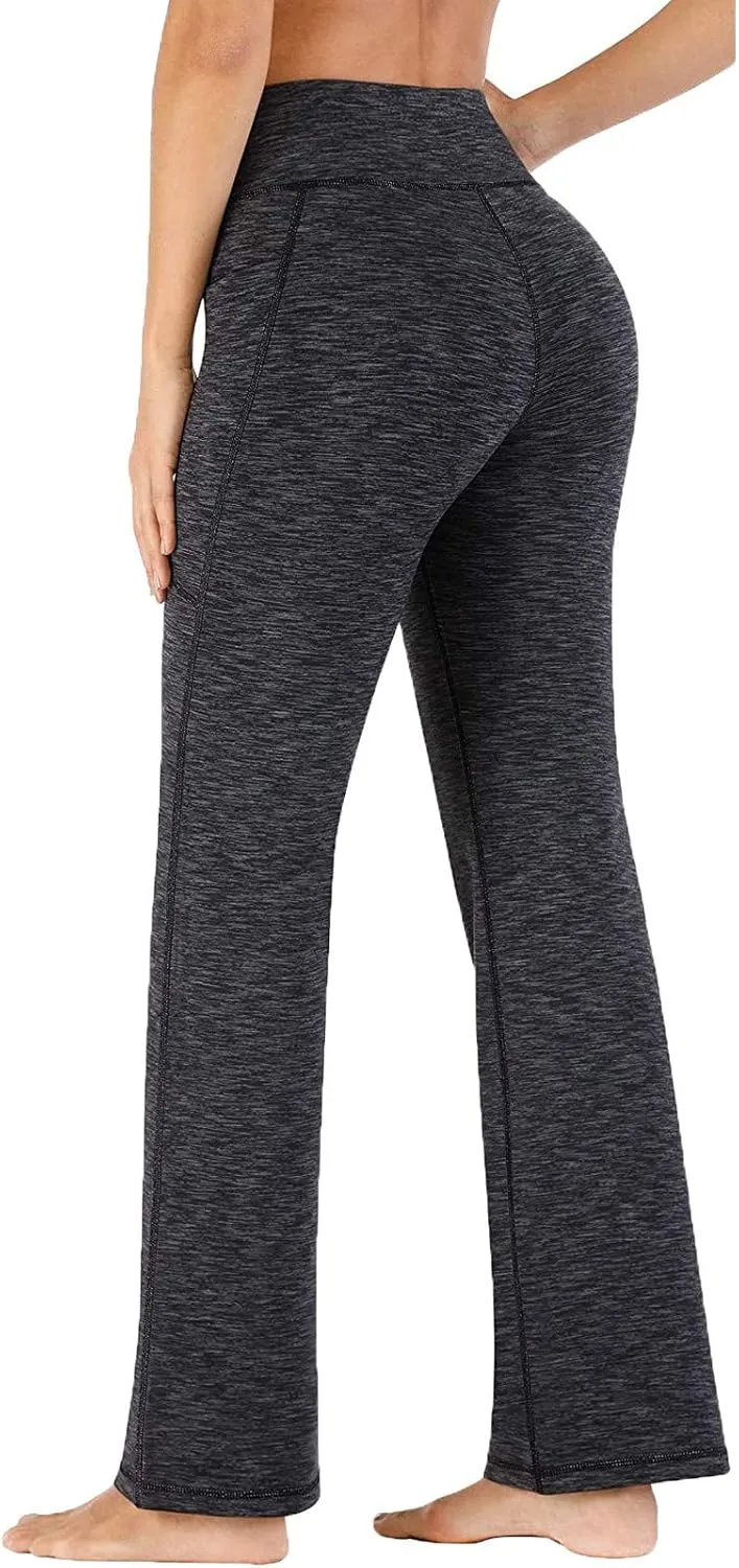 Fleece Leggings Pants Women's High Elastic Tight Yoga Pants Quick Drying Running Plus Size Wide Leg Jeans for Women