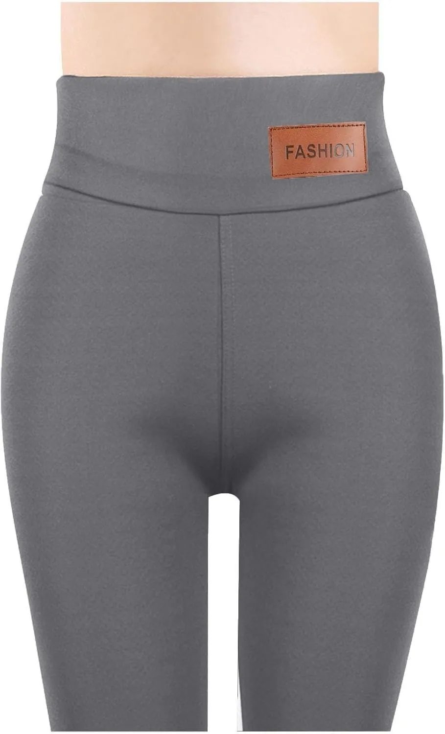 Fleece Lined Leggings Women High Waisted Winter Thermal Warm Pants Thick Yoga Tummy Control Athletic Tights