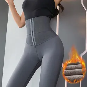 MB FASHION High-Waisted Thermal Leggings with Tummy Control 0547R