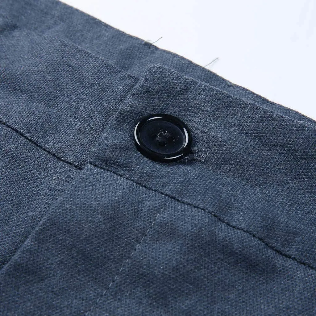 Men's Casual Plaid Dress Pants Stretch Flat-Front Suit Pant Slim Fit Ankle Length Pencil Tapered Trousers with Pockets