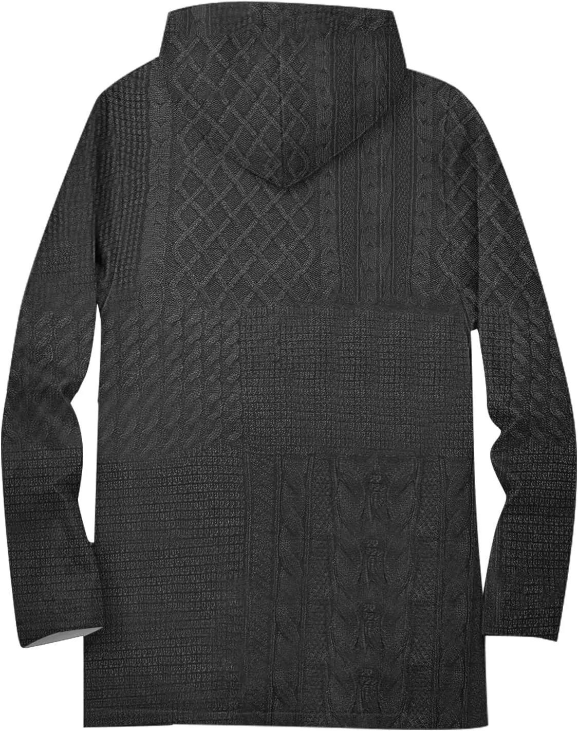 Mens Winter Jackets For Vintage Hoodies Padded Fashion Zip Up Long Sleeve Graphic Thickened Workout Cotton Coats